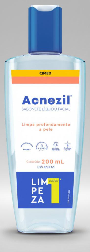 Acnezil Sabonete Líquido Facial