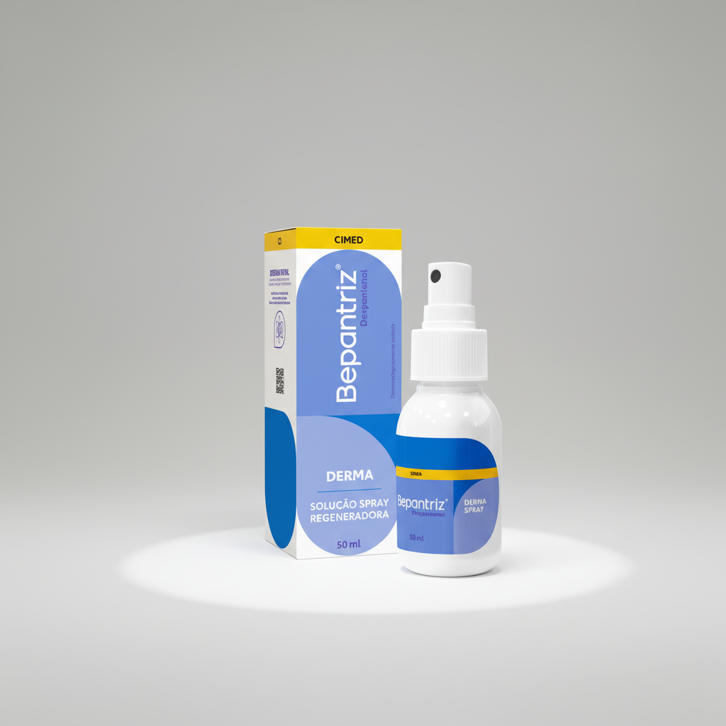 Bepantriz solução derma spray